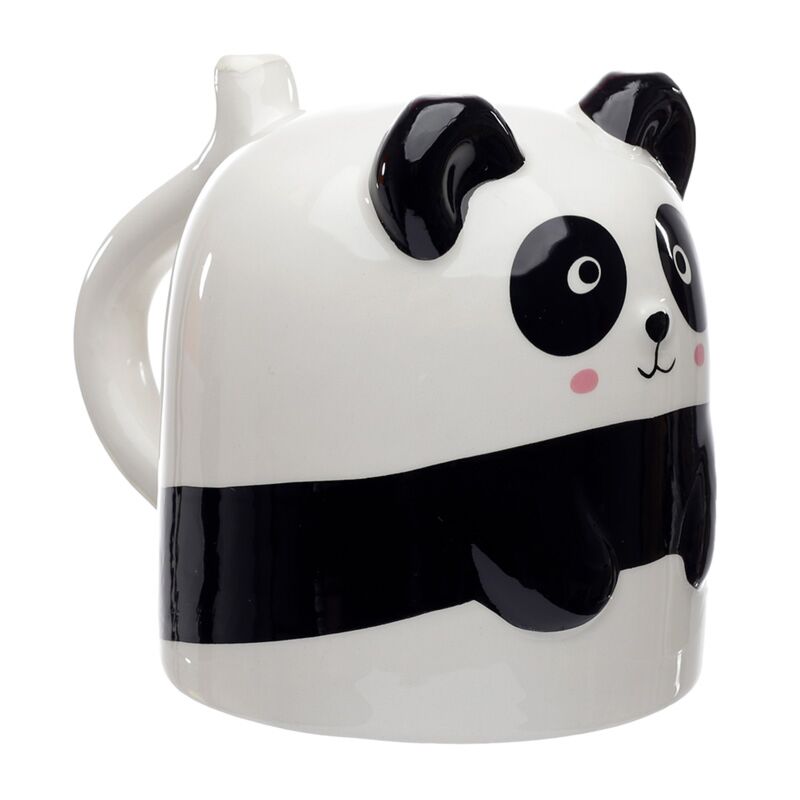 Panda Mok "Upside Down" – 2-in-1 Ornament (500 ml)