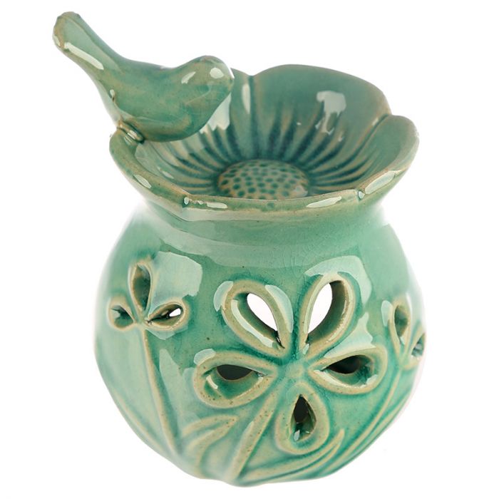 Groene Geurbrander – Vogel of Bloem