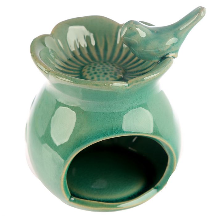 Groene Geurbrander – Vogel of Bloem