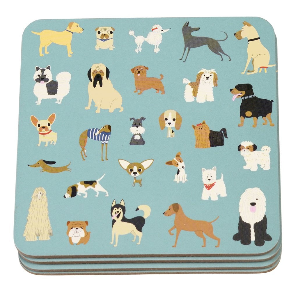 Onderzetters Best in Show Honden – Set van 4