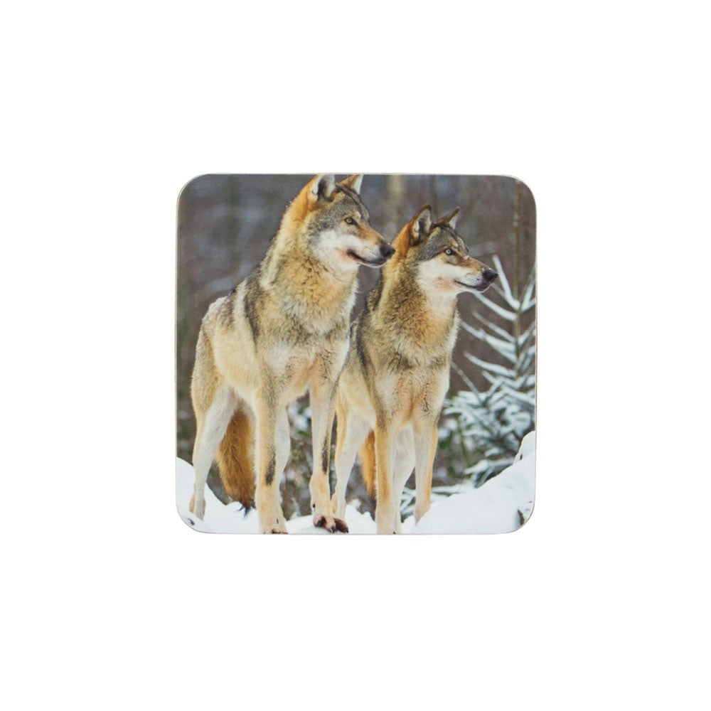 Onderzetters met Wolven – Set van 6