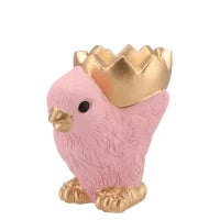 Pink Easter Chick with Bowl – 3 Sizes