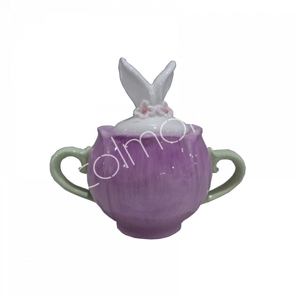 Osterbecher Hase Lila – Luxus Osterdeko