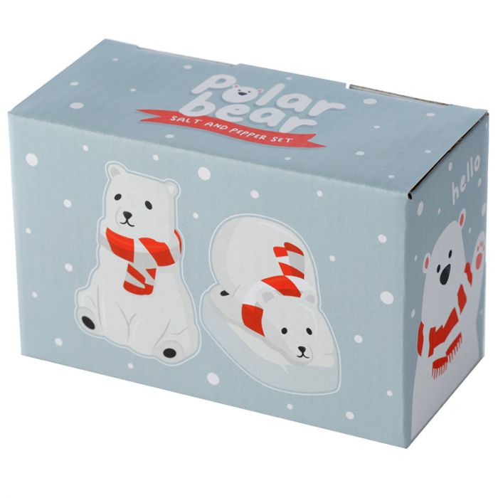 Peper- en Zoutstel IJsberen – Winterse Keukendecoratie