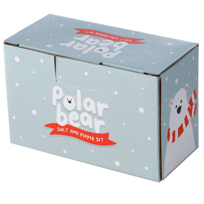 Peper- en Zoutstel IJsberen – Winterse Keukendecoratie