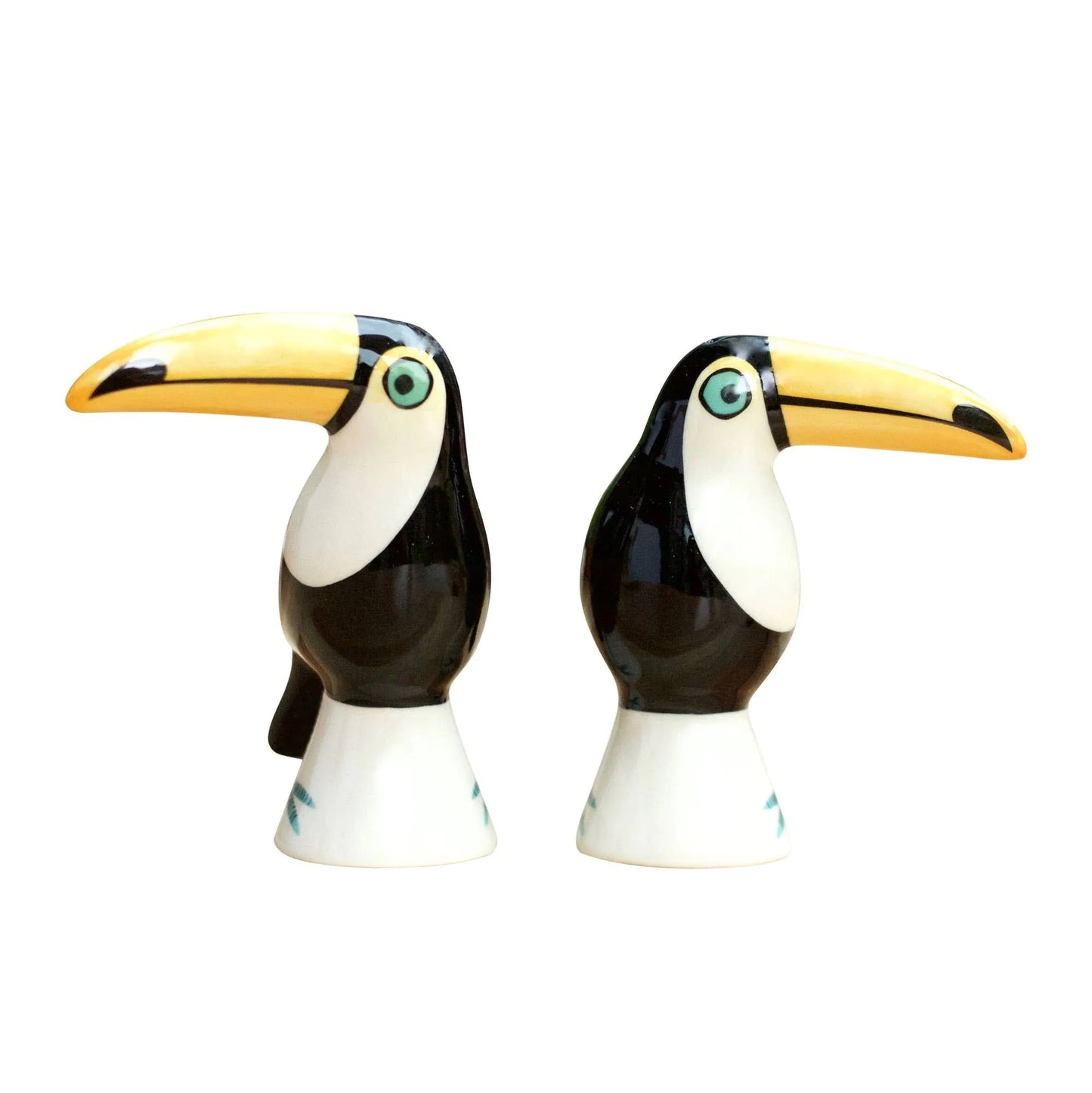 Toekan Peper- en Zoutstel – Keramiek – 9 cm