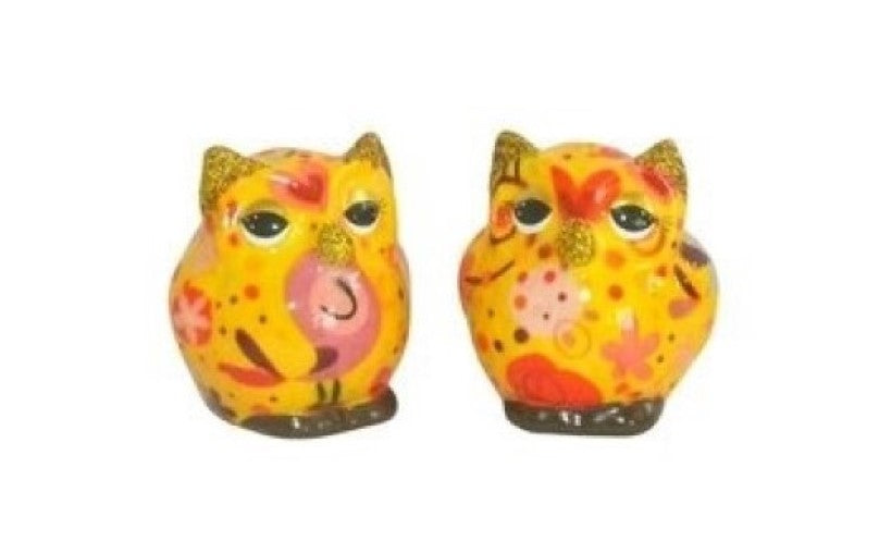 Peper- en Zoutstel Uil Olive - 3 varianten