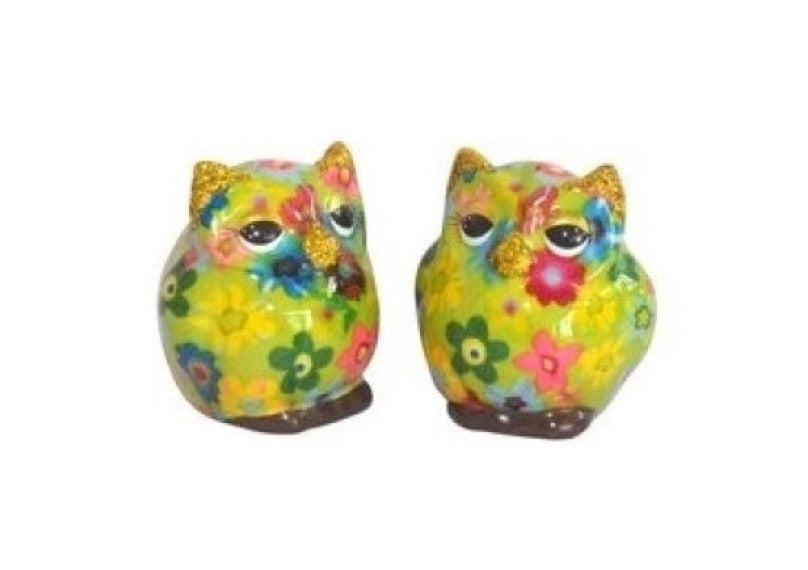 Peper- en Zoutstel Uil Olive - 3 varianten