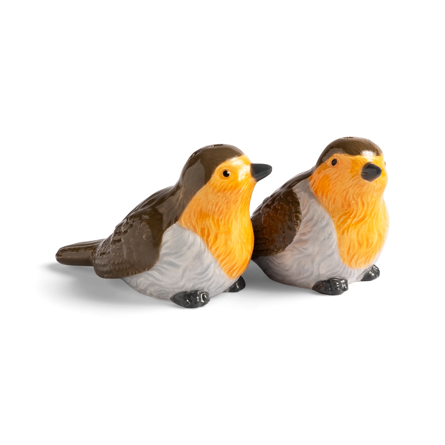 Peper- en Zoutstel Roodborstjes – &Klevering – 10 cm