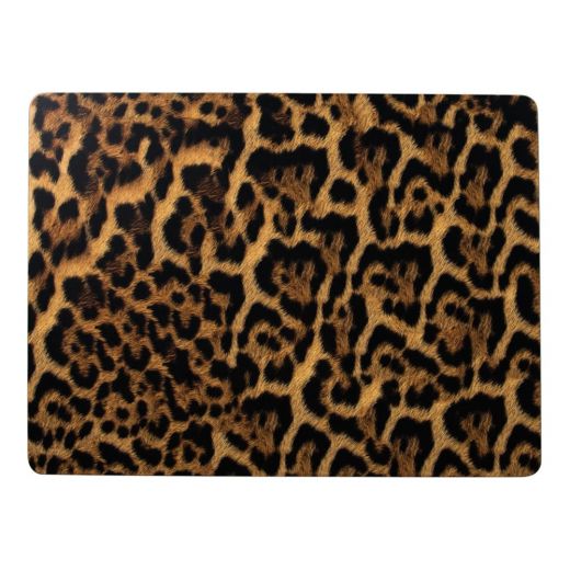 Set van vier placemats met luipaardprint – Mars & More