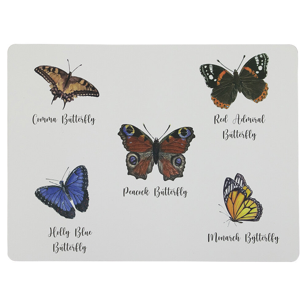 Vlinder Placemats – Set van 4 MDF