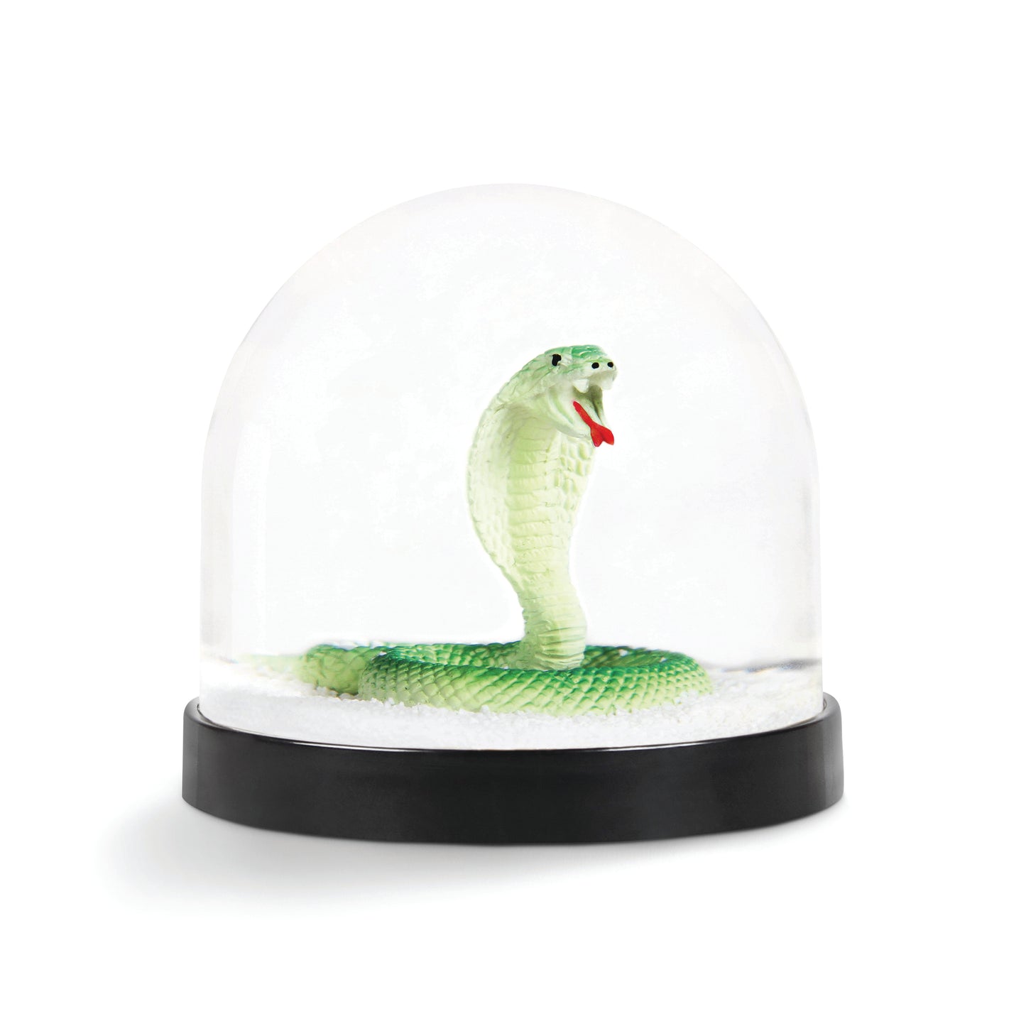 Snow Globe with Green Snake – Playful & Mysterious