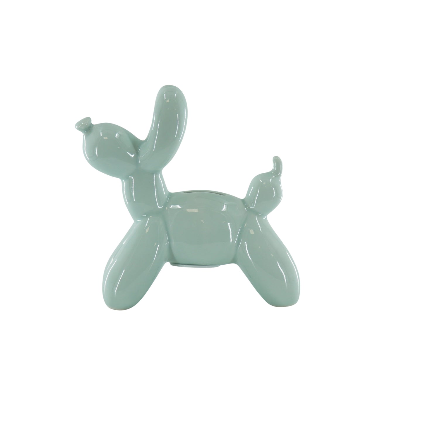 Piggy Bank Balloon Dog Mint Green – Cheerful Eye-catcher