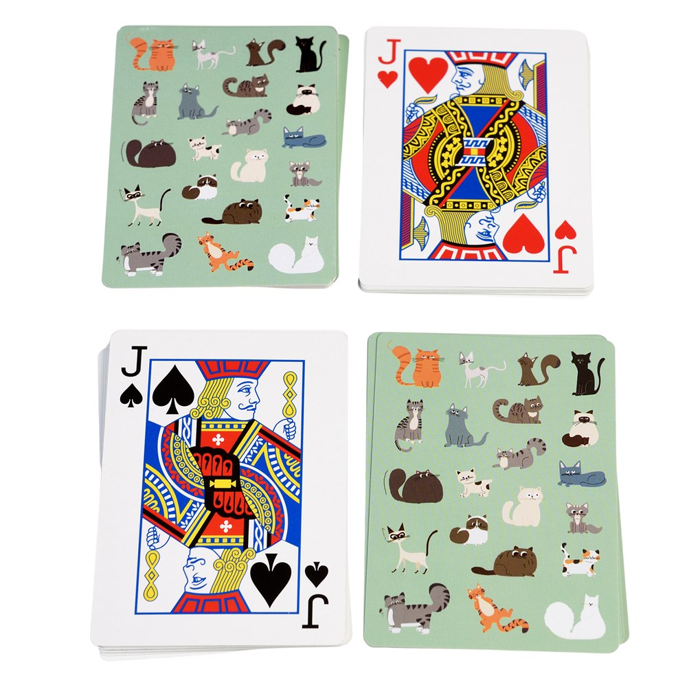 Playing Cards Cats 'Nine Lives' – In Tin
