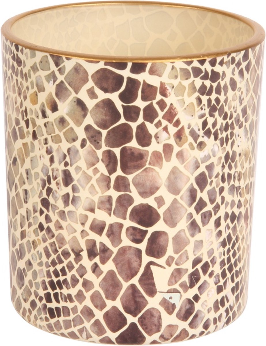 Croco Mosaic Teelichthalter – 2 Größen