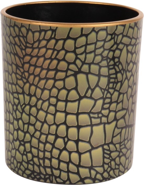 Crocodile Green-Gold Tea Light Holders | Various sizes
