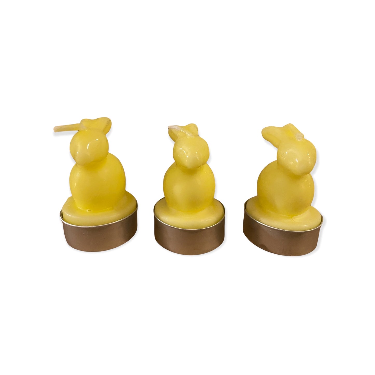 Theelichtjes Paashaas – Set van 3 Kleuren