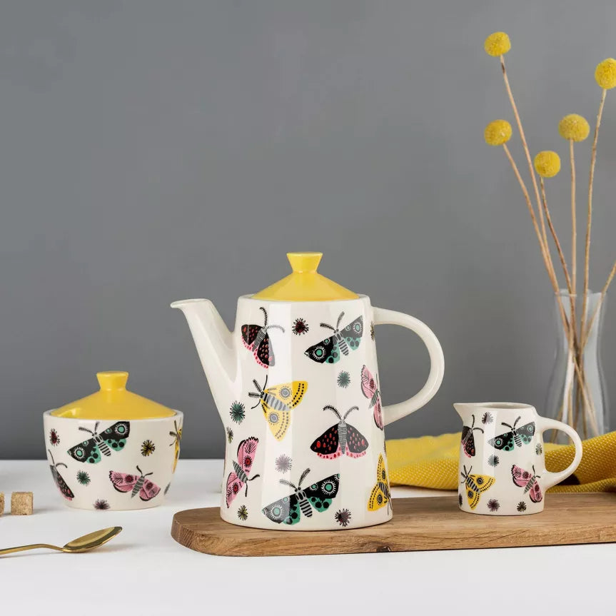 Schmetterlings-Teekanne – Vintage-Design 1,2 l