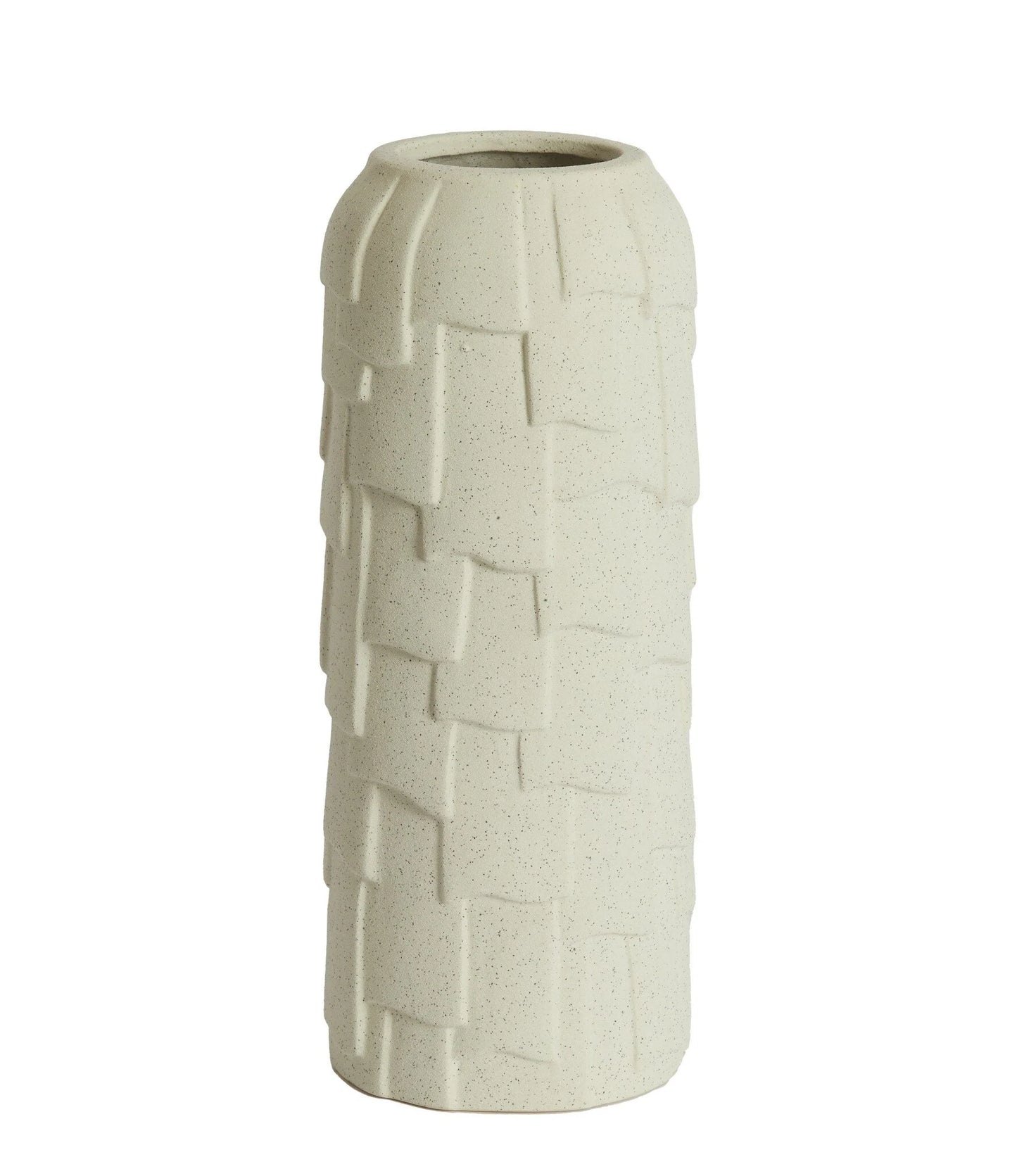 Crèmekleurige vaas Leima van Light & Living – elegante keramieken vaas voor droogbloemen of decoratie