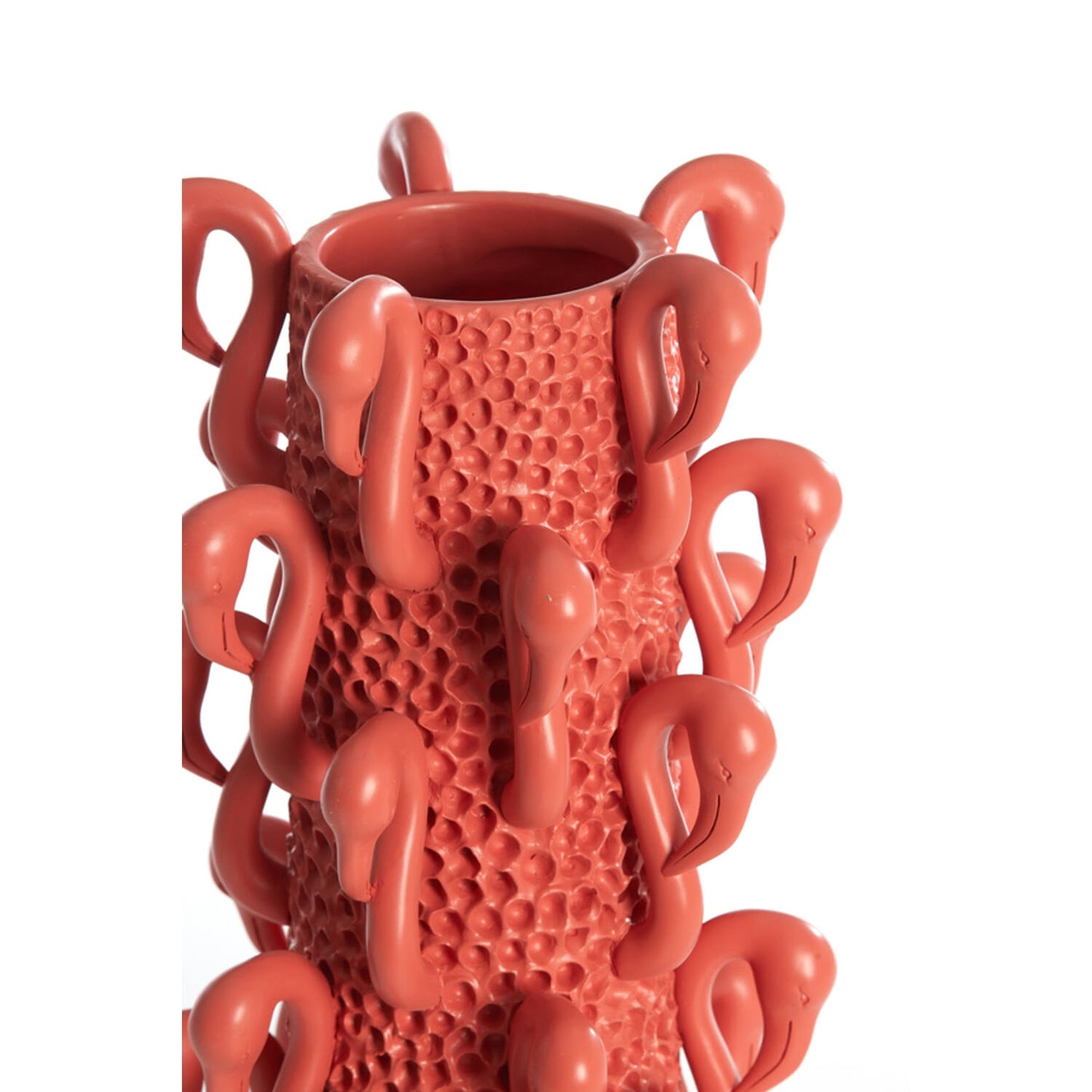 Flamingo Vaas Decoratie – Koraalroze | 2 Maten