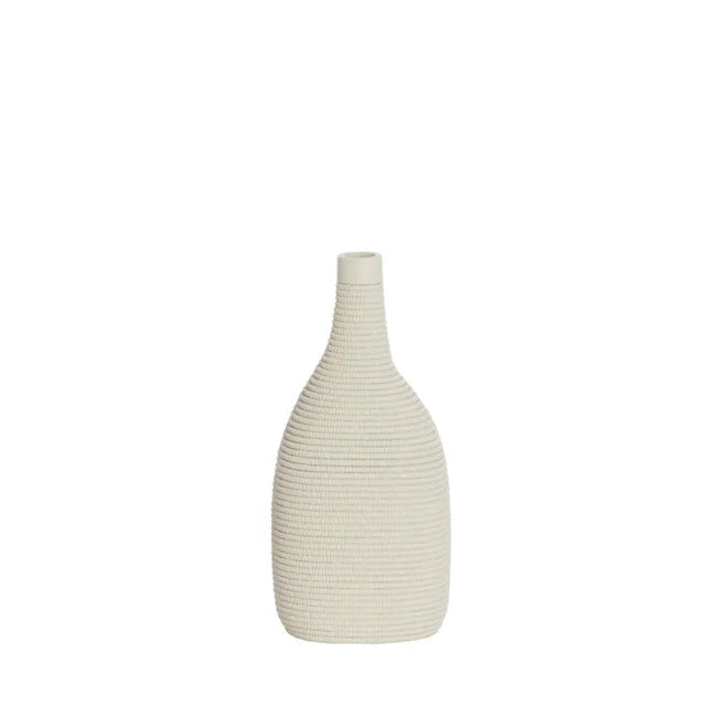 Youna Vase Creme – Mit oder ohne Blumen