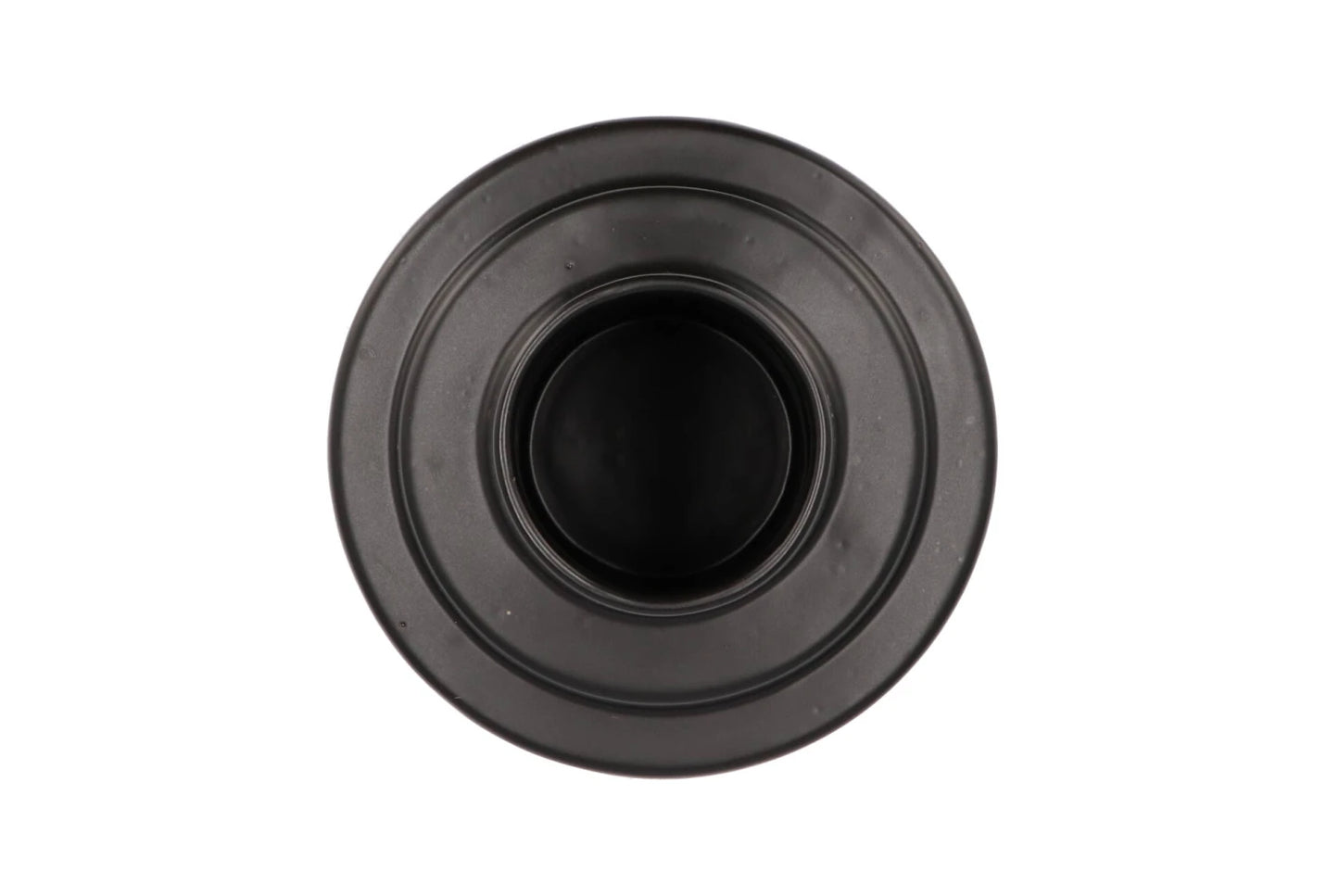 Moderne schwarze Treppenvase – 18 × 20 cm