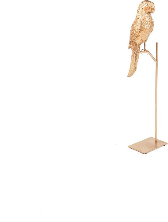 Gouden Papegaai op Standaard