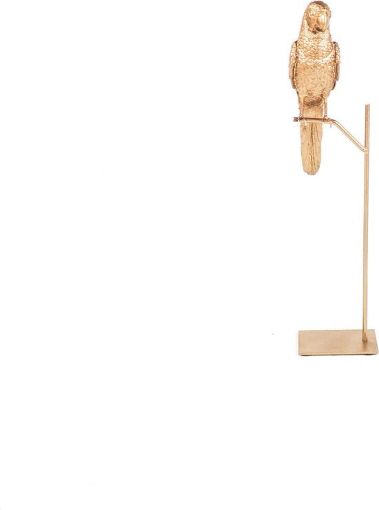 Gouden Papegaai op Standaard