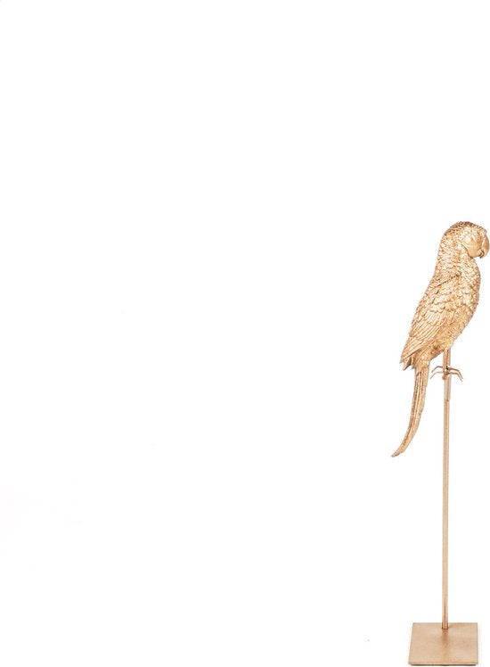Gouden Papegaai op Standaard