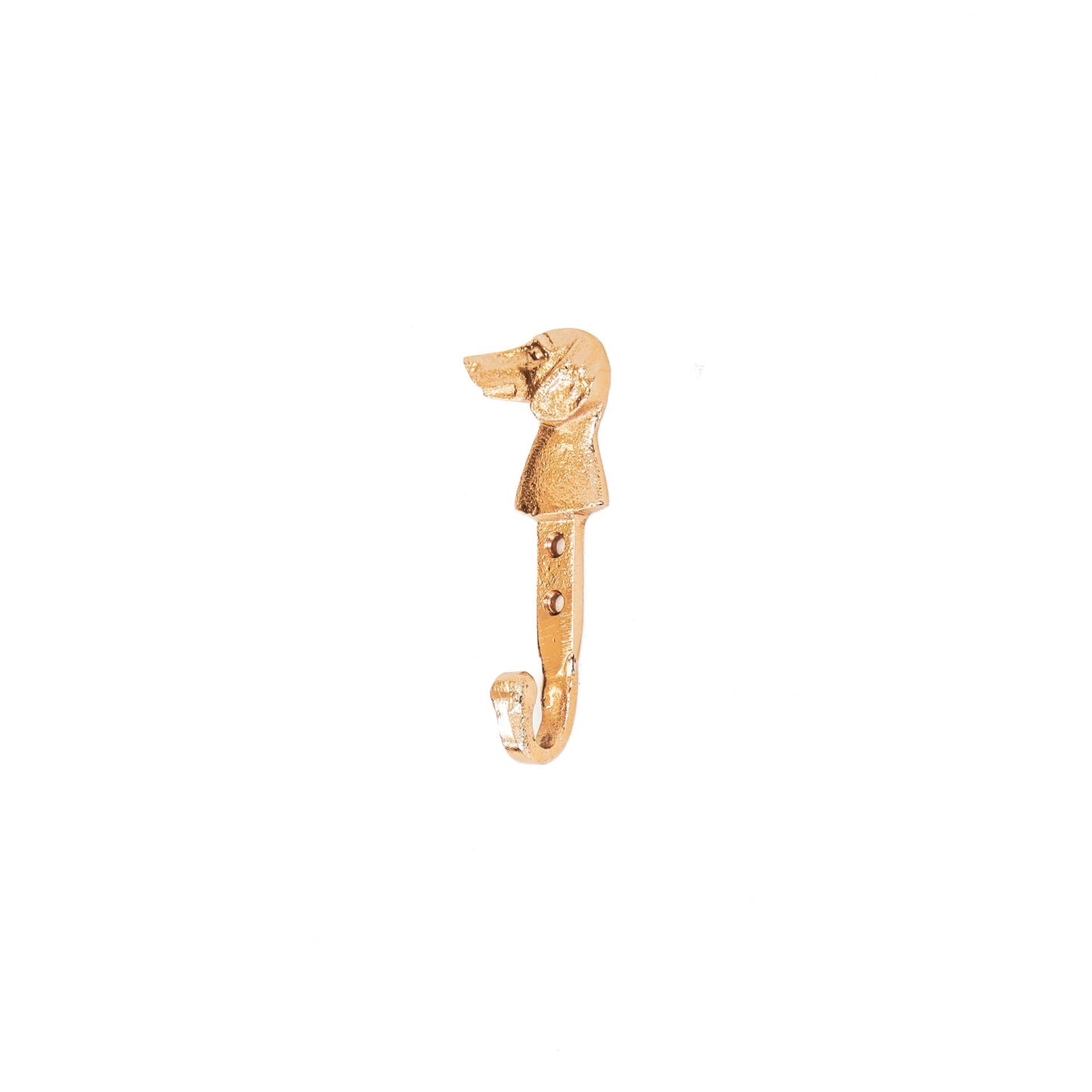 Wall Hook Dog Gold – Aluminum Wall Decoration