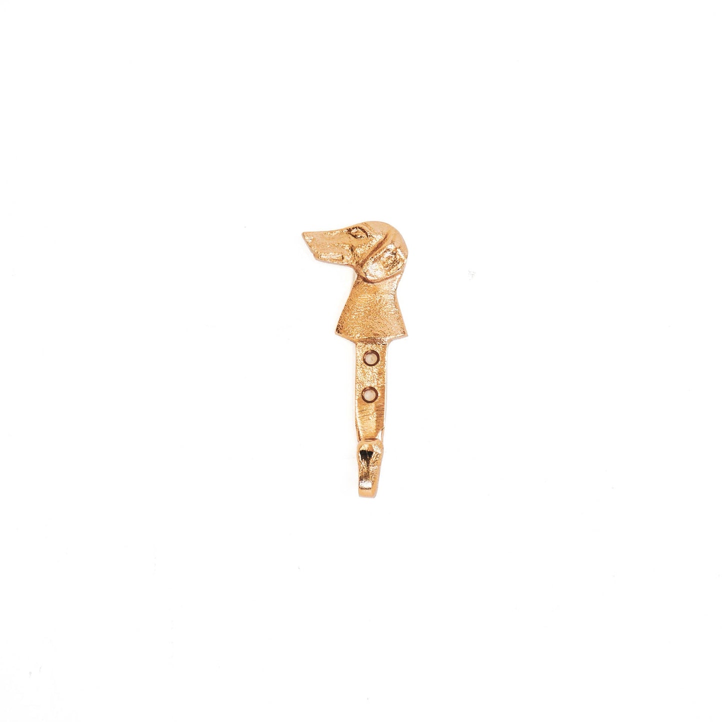 Wall Hook Dog Gold – Aluminum Wall Decoration