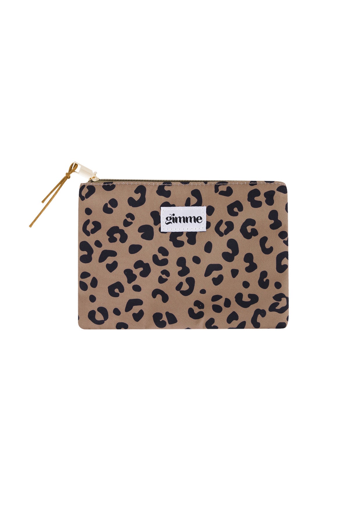 Wild Chic Etui – Panterprint & Gouden Rits