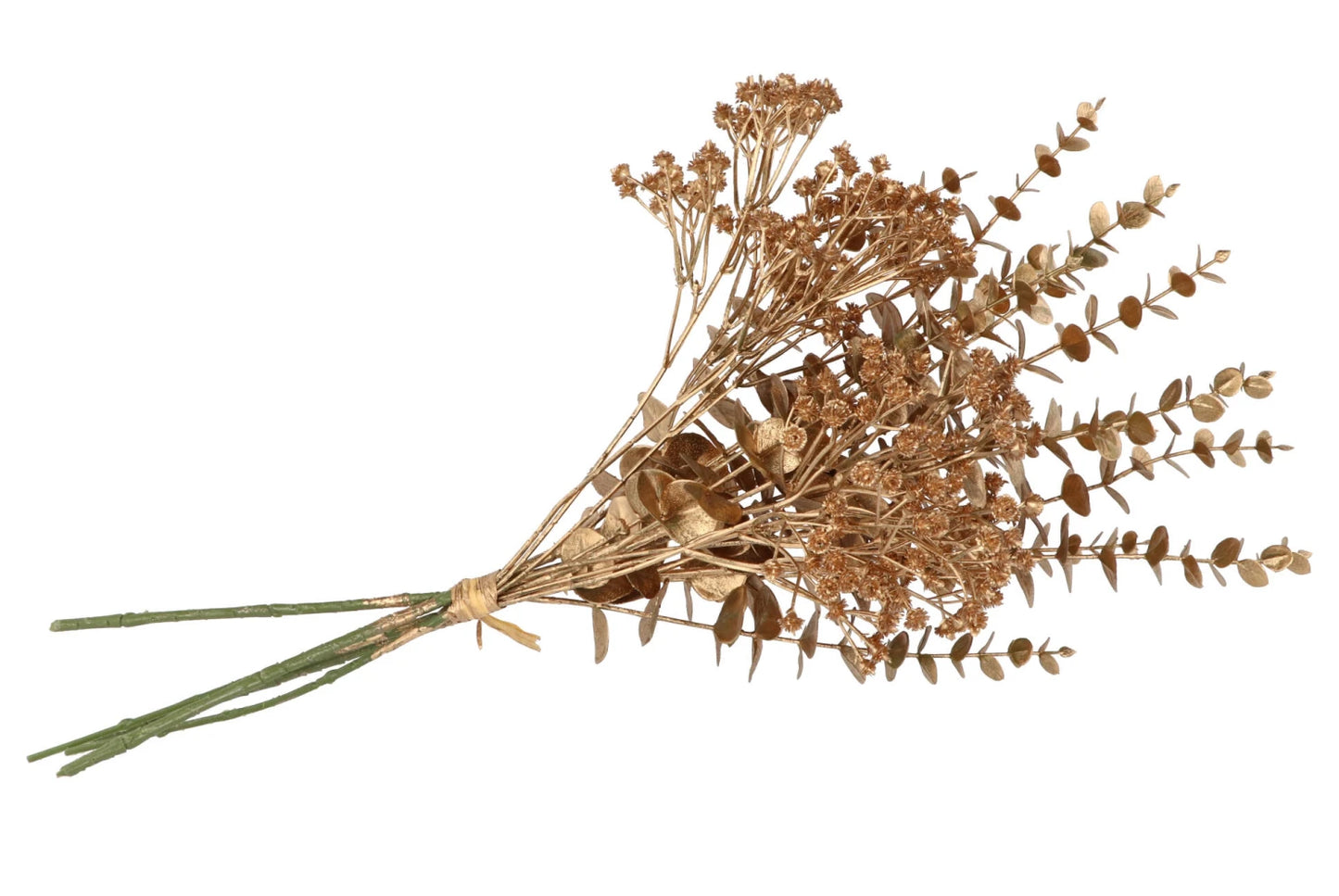 Zijdenbloem bosje gouden eucalyptus 55 cm – Krokomingo
