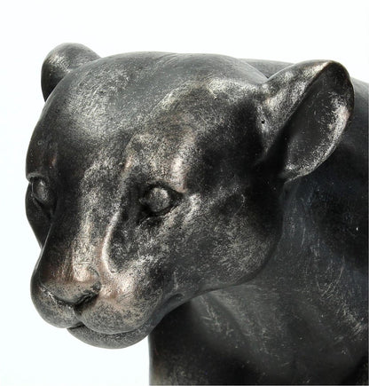 Zwart Panter Beeld – Staand Decoratiebeeld 39,5 cm