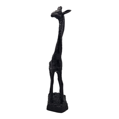 Giraffe Sculpture – Modern Black Design 49 cm