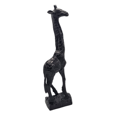 Giraffe Sculpture – Modern Black Design 49 cm
