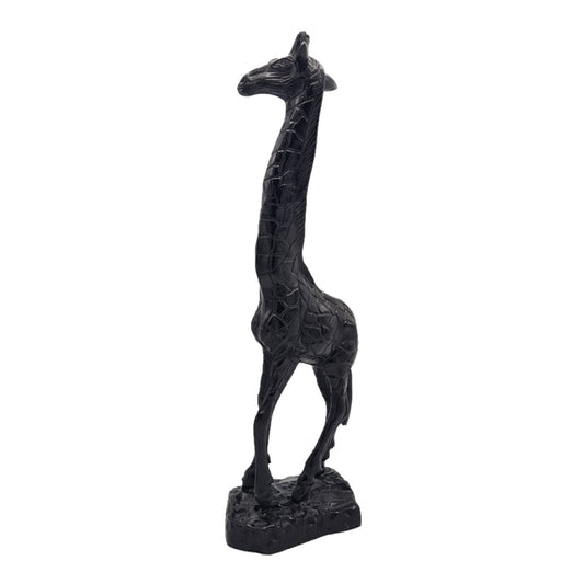 Giraffe Sculptuur – Modern Zwart Design 49 cm
