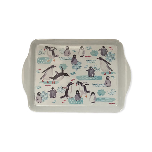 Leuke pinguïn serveerschaal van melamine van Ashdene