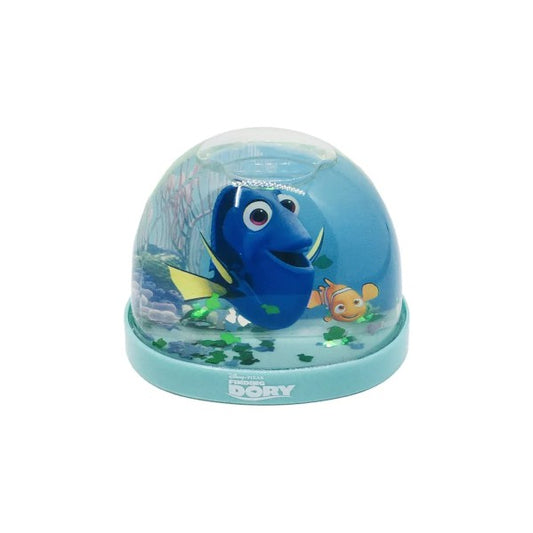 finding dory Disney sneeuwbol in blauwtinten