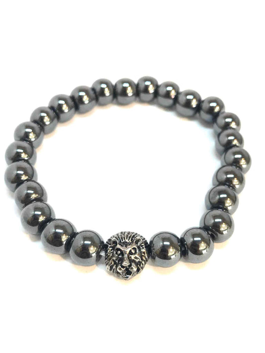 Kralenarmband Leeuwenkop – Unisex in 4 Kleuren