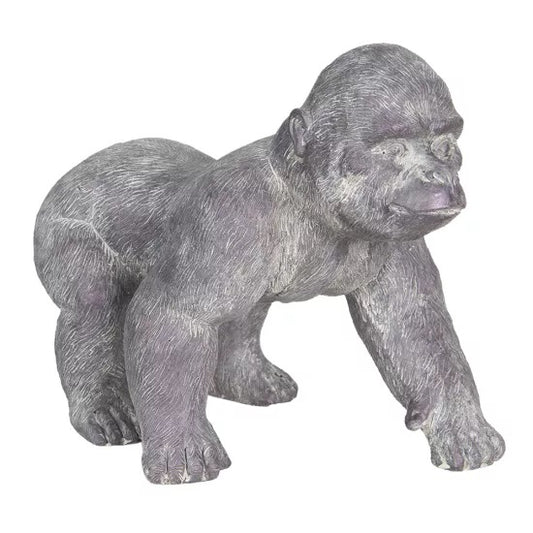 Gorillabeeld Grijs-Paarse Tinten – Stoer & Stijlvol