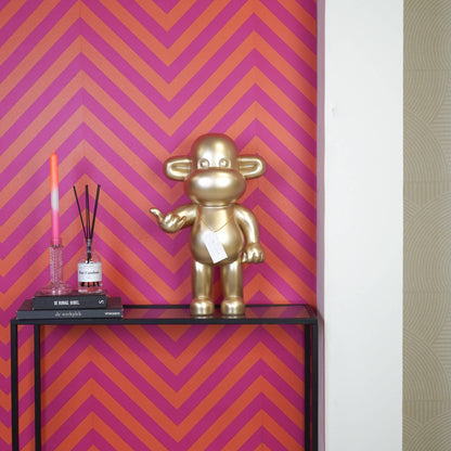 Beeld Aap Hang Loose – Goud, Zwart of Roze | 3 Formaten