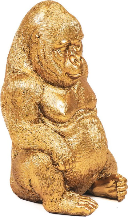 Gouden Gorilla Beeld – Stoer & Stijlvol