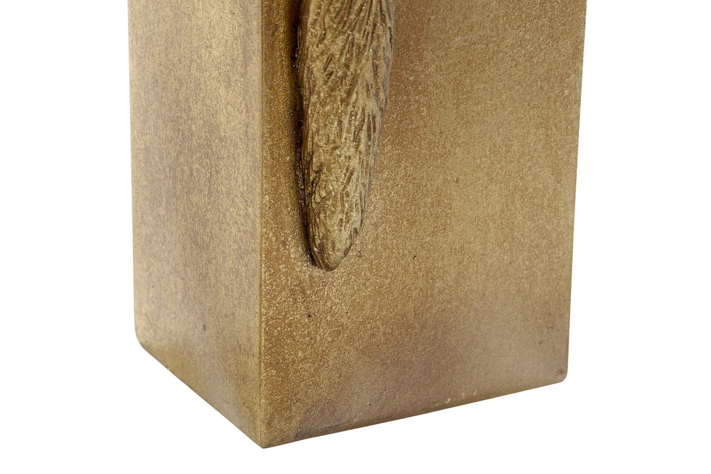 Golden Monkey on Column – Luxury Home Decor