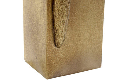Golden Monkey on Column – Luxury Home Decor