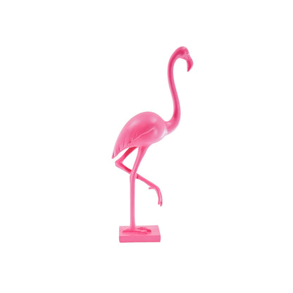 Flamingobeeld Knalroze