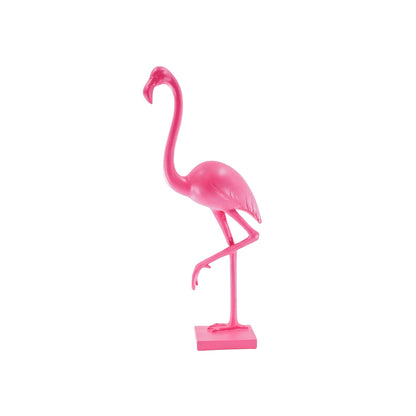 Flamingobeeld Knalroze