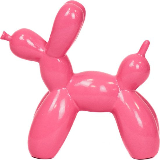 Ballonhond Beeld Roze – Speelse Decoratie