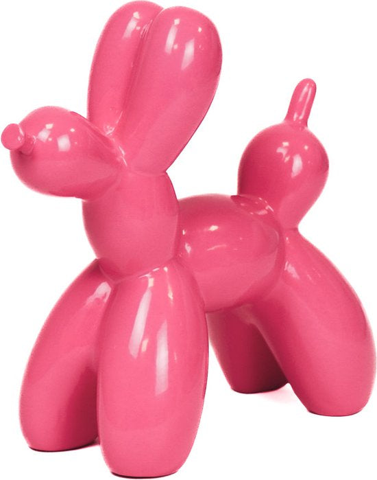 Ballonhond Beeld Roze – Speelse Decoratie