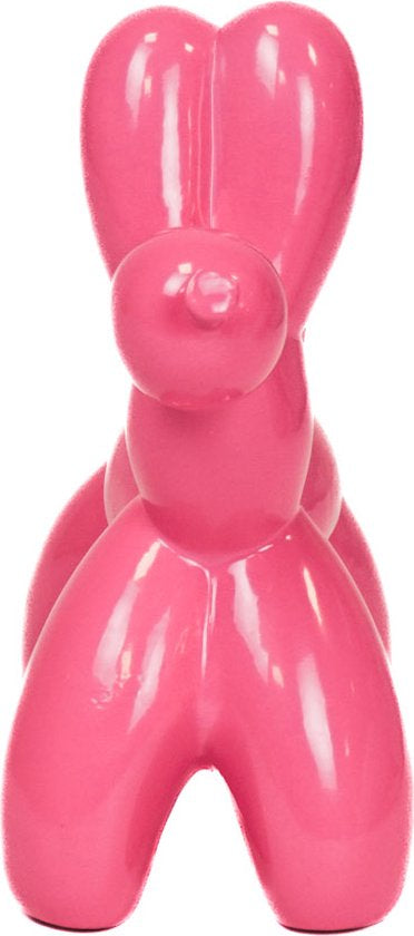 Ballonhond Beeld Roze – Speelse Decoratie